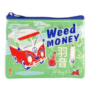 1300 Coin Purse, Weed Money. Made from 95% recycled material, the ultimate